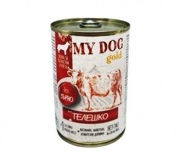 Пастет My Dog Gold Veal 400 г - телешко